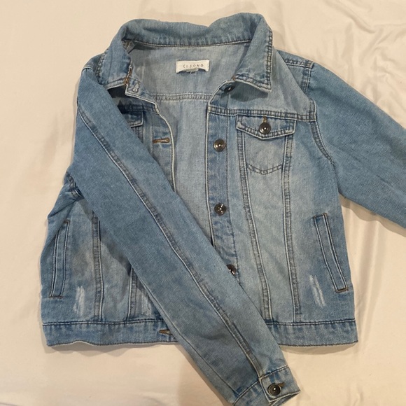 Large Jean Jacket - Picture 1 of 4
